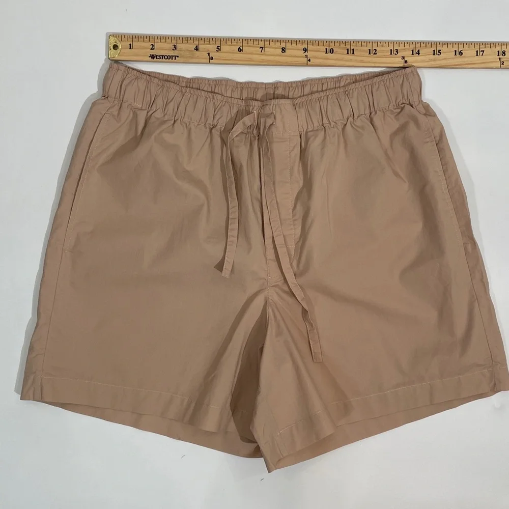Skims Men’s Cotton Poplin Boxer Short Tan NWOT
